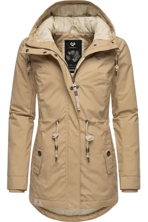 Ragwear Wintermantel »Winterjacke Monadis Black Label«, stylischer Winterparka für die kalte Jahreszeit