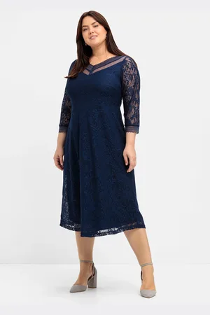 Sheego Abendkleid »Kleid aus elastischer und bequemer Qualität«, aus elastischer und bequemer Qualität