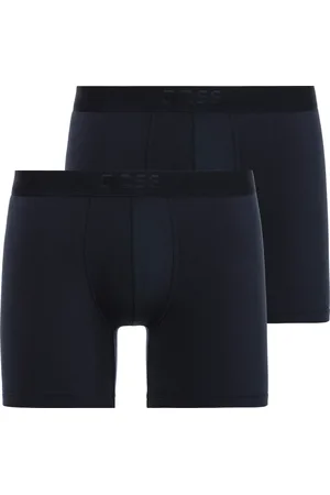 HUGO BOSS Boxer »BoxerBr 2P UltraSoft«, (Packung, 2 St., 2er Pack), mit tonalem Logo-Elastikbund