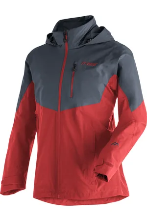 Maier Sports Outdoorjacke »Halny rec M«, Herren Funktionsjacke, wasserdichte Regenjacke mit Kapuze, Wanderjacke