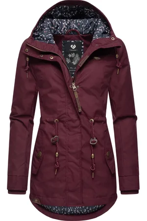 Ragwear Wintermantel »Winterjacke Monadis Black Label«, stylischer Winterparka für die kalte Jahreszeit