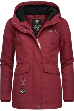 Ragwear Wintermantel »Winterjacke Jazmin Remake II Intl.«, wasserdichte Outdoorjacke aus recyceltem Material