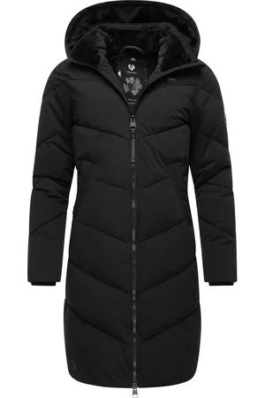 Ragwear Wintermantel »Wintermantel Rebelka«, wasserdichter Winterparka mit abnehmbarer Kapuze