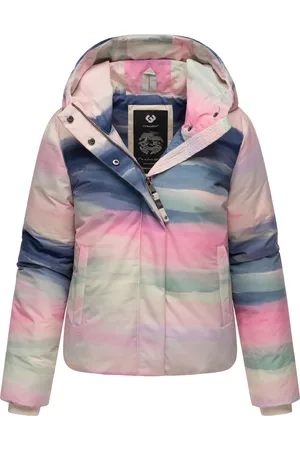 Ragwear Winterjacke »Winterjacke Amarrena«, mit Kapuze, Wasserdichte Damen Steppjacke mit modischem Farbverlauf