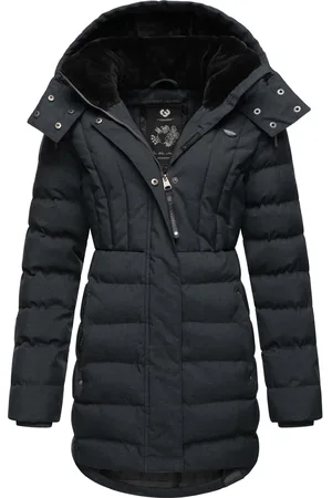 Ragwear Kurzmantel »Kurzmantel Ashanta«, Wasserdichter Winterparka mit gefütterter Kapuze