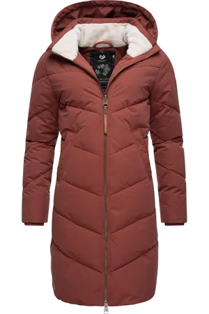Ragwear Wintermantel »Wintermantel Rebelka«, wasserdichter Winterparka mit abnehmbarer Kapuze