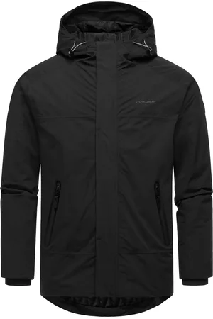 Ragwear Winterjacke »Winterjacke Hatar«, mit Kapuze, Wasserdichte Herren Outdoorjacke mit großer Kapuze