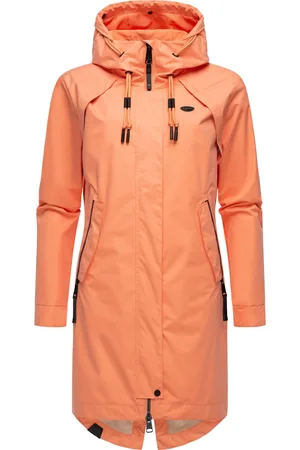 Ragwear Jerseymantel »Jerseymantel Rejany«, Wasserdichter Damen Parka für die Übergangszeit