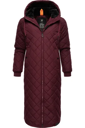 Ragwear Steppmantel »Steppmantel Niran«, stylischer, gesteppter Winterparka mit gefütterter Kapuze