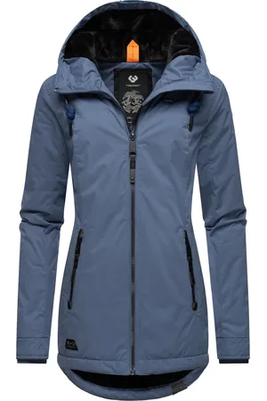 Ragwear Winterjacke »Winterjacke Zuzka Winter«, mit Kapuze, Wasserdichter Winterparka mit Teddyfleece Innenfutter