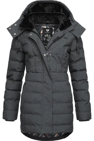 Ragwear Kurzmantel »Kurzmantel Ashanta«, Wasserdichter Winterparka mit gefütterter Kapuze