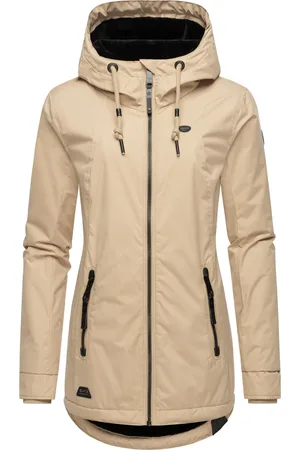 Ragwear Winterjacke »Winterjacke Zuzka Winter«, mit Kapuze, Wasserdichter Winterparka mit Teddyfleece Innenfutter