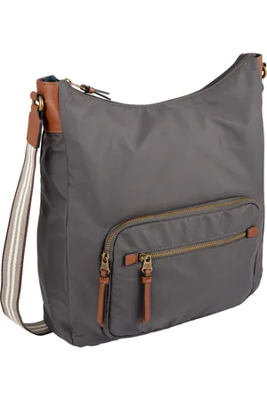 Camel Active Hobo »Bari«, aus hochwertigem matten Nylon mit gestreiftem Gewebeband