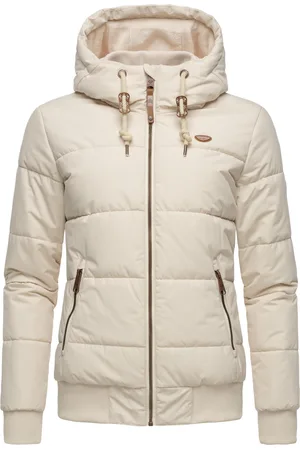 Ragwear Steppjacke »Winterjacke Nuggys Solid«, mit Kapuze, stylische und taillierte Winterjacke