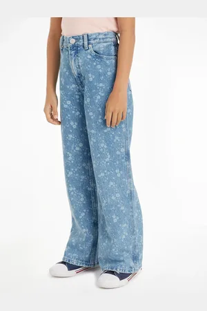 Tommy Hilfiger Bootcut-Jeans »MABEL FLOWER DENIM«, Kinder bis 16 Jahre im 5-Pocket-Style