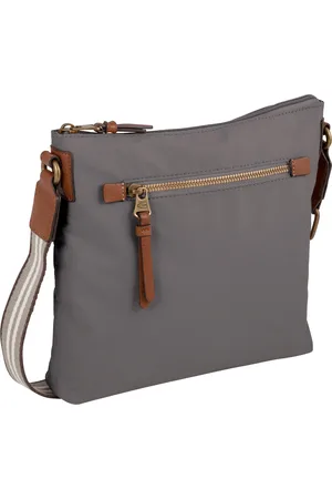 Camel Active Umhängetasche »Bari«, aus hochwertigem matten Nylon mit gestreiftem Gewebeband