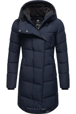 Ragwear Wintermantel »Wintermantel Pavla«, stylischer Winterparka mit Teddyfutter und Kapuze