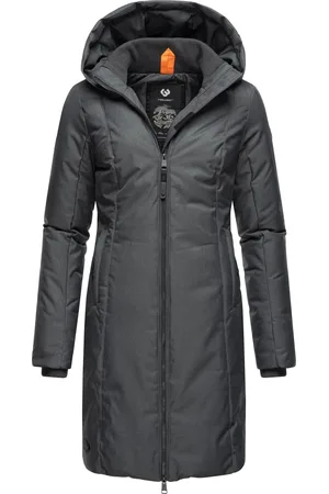Ragwear Wintermantel »Wintermantel Amarri«, Wasserdichter Winterparka mit großer Kapuze