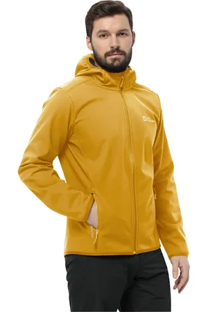 Jack Wolfskin Softshelljacke »BORNBERG HOODY«, mit Kapuze, winddicht, wasserabweisend