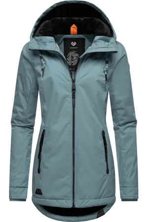 Ragwear Winterjacke »Winterjacke Zuzka Winter«, mit Kapuze, Wasserdichter Winterparka mit Teddyfleece Innenfutter