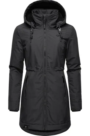 Ragwear Wintermantel »Winterjacke Dakkota«, Wasserdichter Winterparka mit Teddyfleece Innenfutter