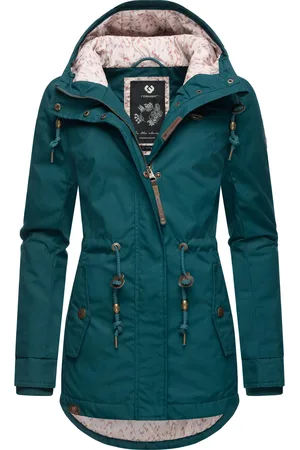 Ragwear Wintermantel »Winterjacke Monadis Black Label«, stylischer Winterparka für die kalte Jahreszeit