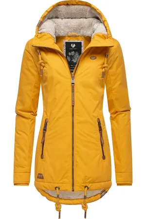 Ragwear Winterjacke »Winterjacke Zuzka Winter«, mit Kapuze, Wasserdichter Winterparka mit Teddyfleece Innenfutter