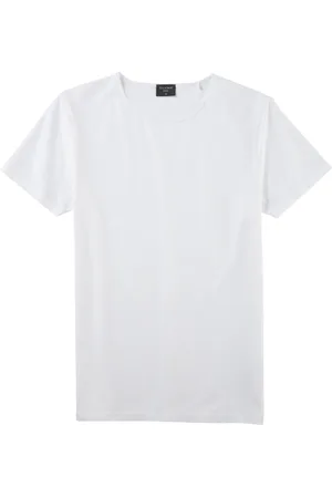 Olymp T-Shirt »Casual«, mit Rollkante am Ausschnitt