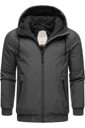 Ragwear Winterjacke »Winterjacke Stewie«, mit Kapuze, wasserdichte Herren Outdoorjacke mit großer Kapuze