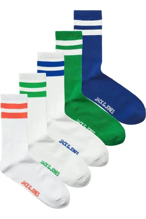 JACK & JONES Socken »Socken JACDEHLI TENNIS SOCKS 5 PACK 5er Pack«