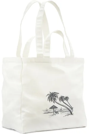 vivance collection Shopper »Strandtasche«, Sommertasche, Schultertasche mit Palmenmotiv VEGAN