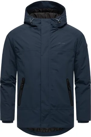 Ragwear Winterjacke »Winterjacke Hatar«, mit Kapuze, Wasserdichte Herren Outdoorjacke mit großer Kapuze