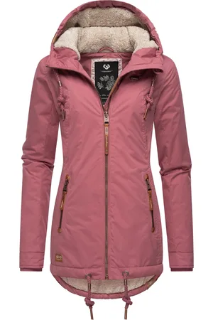 Ragwear Winterjacke »Winterjacke Zuzka Winter«, mit Kapuze, Wasserdichter Winterparka mit Teddyfleece Innenfutter