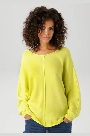 Aniston Strickpullover, mit langen Fledermaus-Ärmeln - NEUE KOLLEKTION
