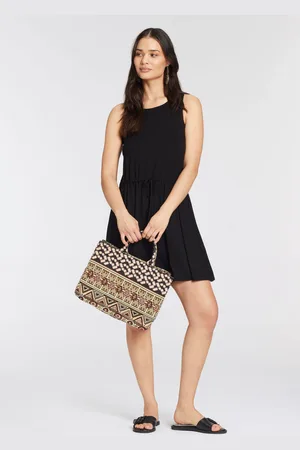 Laura Scott Sommerkleid, mit Spitzenpasse