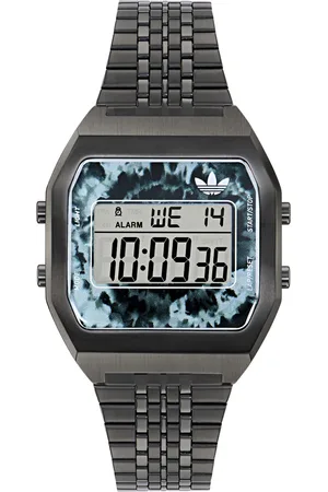 adidas Digitaluhr »DIGITAL TWO«, Quarzuhr, Armbanduhr, Herrenuhr, Damenuhr, unisex, Edelstahlarmband