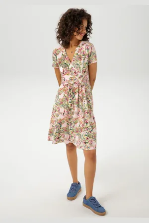 Aniston Sommerkleid, mit fantasievollem farbharmonischen Paisley-Druck - NEUE KOLLEKTION