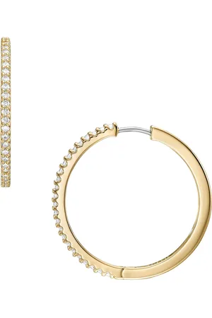 Fossil Paar Creolen »Schmuck Metall Ohrringe Ellis, JA7261710, JA7274040«, mit Zirkonia (synth.)
