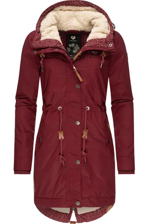 Ragwear Winterjacke »Winterjacke Canny II Intl.«, mit Kapuze, Warm gefütterter Damen Parka mit Kapuze