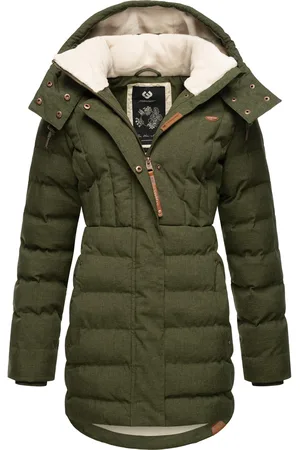 Ragwear Kurzmantel »Kurzmantel Ashanta«, Wasserdichter Winterparka mit gefütterter Kapuze