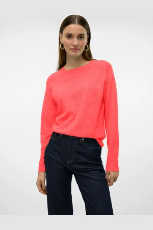 VERO MODA Rundhalspullover »VMDOFFY LS O-NECK BLOUSE GA NOOS«