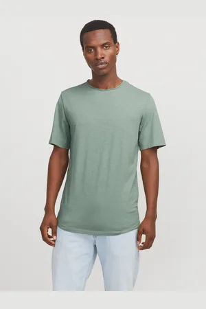 JACK & JONES Rundhalsshirt »JJEBASHER TEE O-NECK SS NOOS«, mit Rundhalsausschnitt