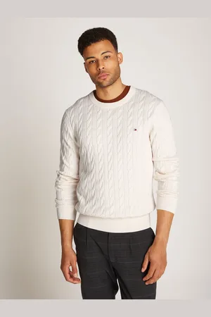Tommy Hilfiger Strickpullover »CLASSIC CABLE CREW NECK«
