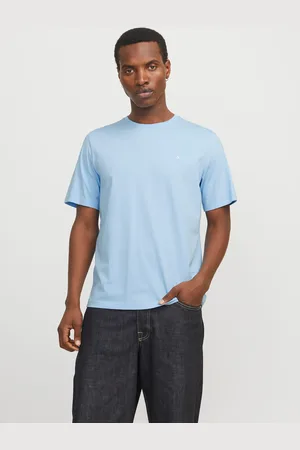 JACK & JONES Rundhalsshirt »JJEPAULOS TEE SS CREW NECK NOOS«, mit Logo Stickerei
