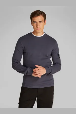Calvin Klein Langarmshirt »BADGE WAFFLE LS TEE«, mit Logopatch