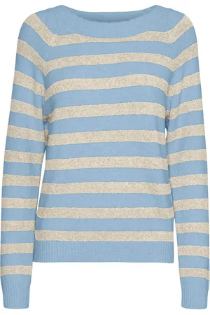 VERO MODA Rundhalspullover »VMDOFFY LS O-NECK BLOUSE GA NOOS«
