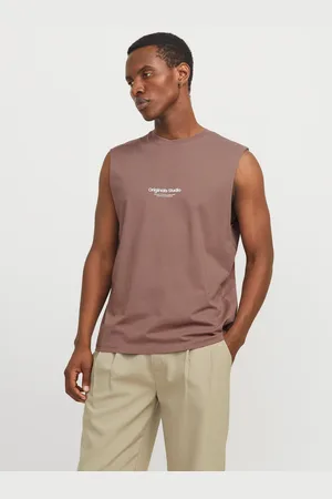 JACK & JONES Kurzarmshirt »JORVESTERBRO SLEEVELESS TEE SN«