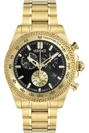 VERSACE Chronograph » CHRONO X«, Quarzuhr, Armbanduhr, Herrenuhr,Swiss Made,Edelstahlband,Stoppfunktion
