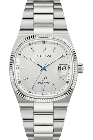 BULOVA Quarzuhr »Super Seville«, Armbanduhr, Herrenuhr, Edelstahlarmband, analog