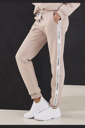French Connection Sweathose, mit seitlichen Kontraststreifen und Logodruck